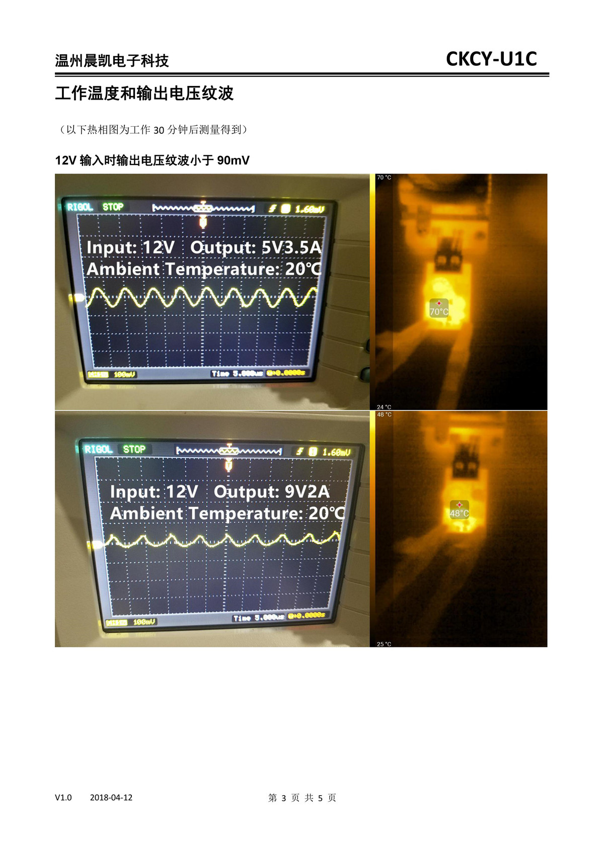 【U1C】18W QC3.0快充模块